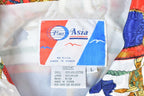 Vintage 1990s Pan Asia Light Abstract Boating Zip Up Windbreaker Jacket