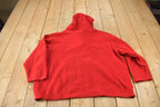Vintage 1990s Winnie The Pooh Disney Tigger Quarter Zip Fleece Sweatshirt