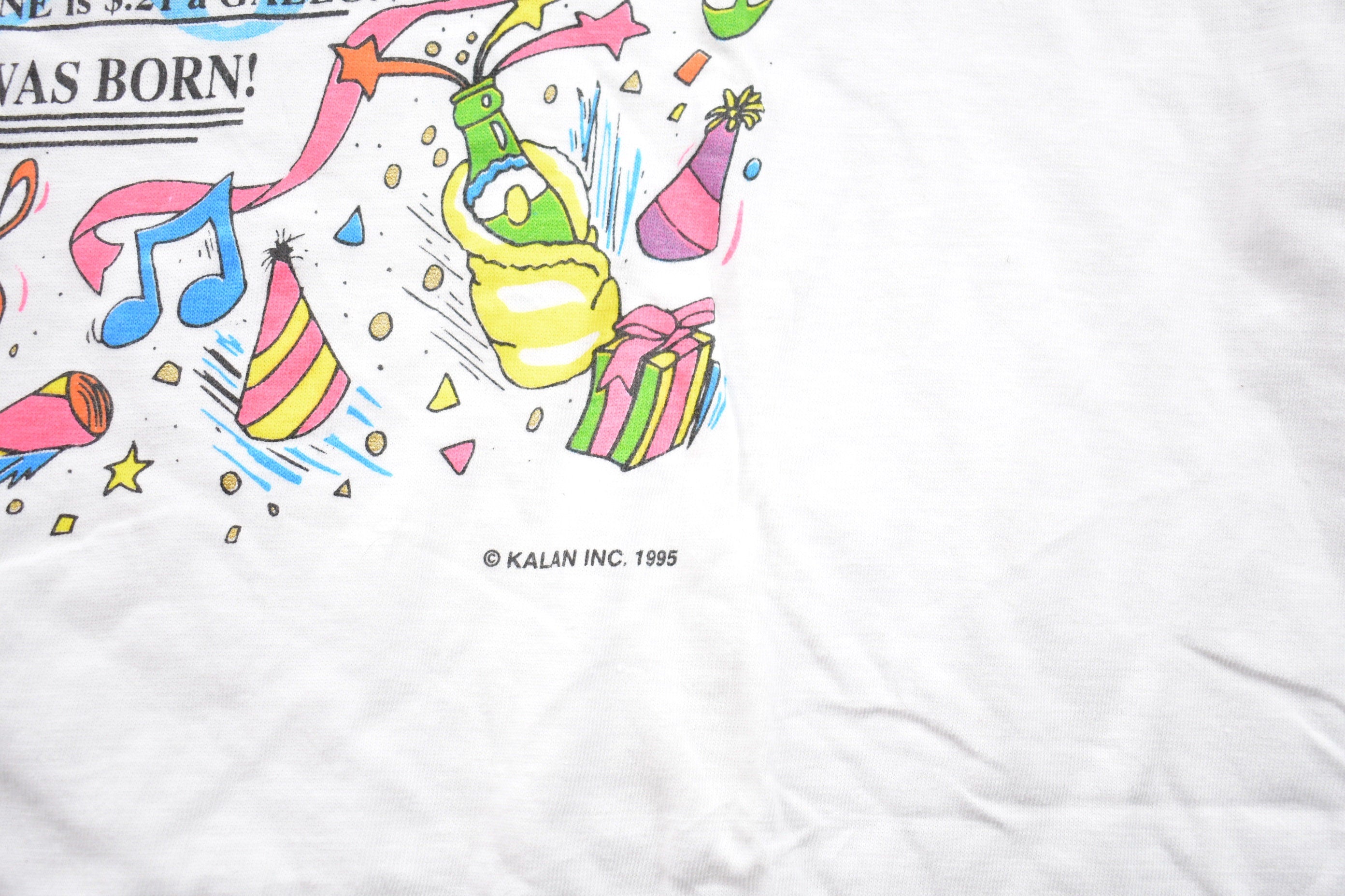 Vintage 1995 It Was A Very Good Year Graphic T-Shirt