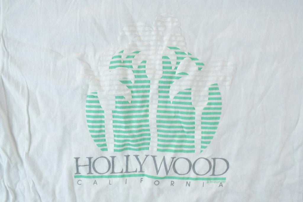 Vintage 1987 Hollywood California Souvenir T-Shirt