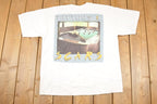 Vintage 1999 Montgomery Gentry Tattoos And Scars Autographed Souvenir Band T-Shirt Men's XL