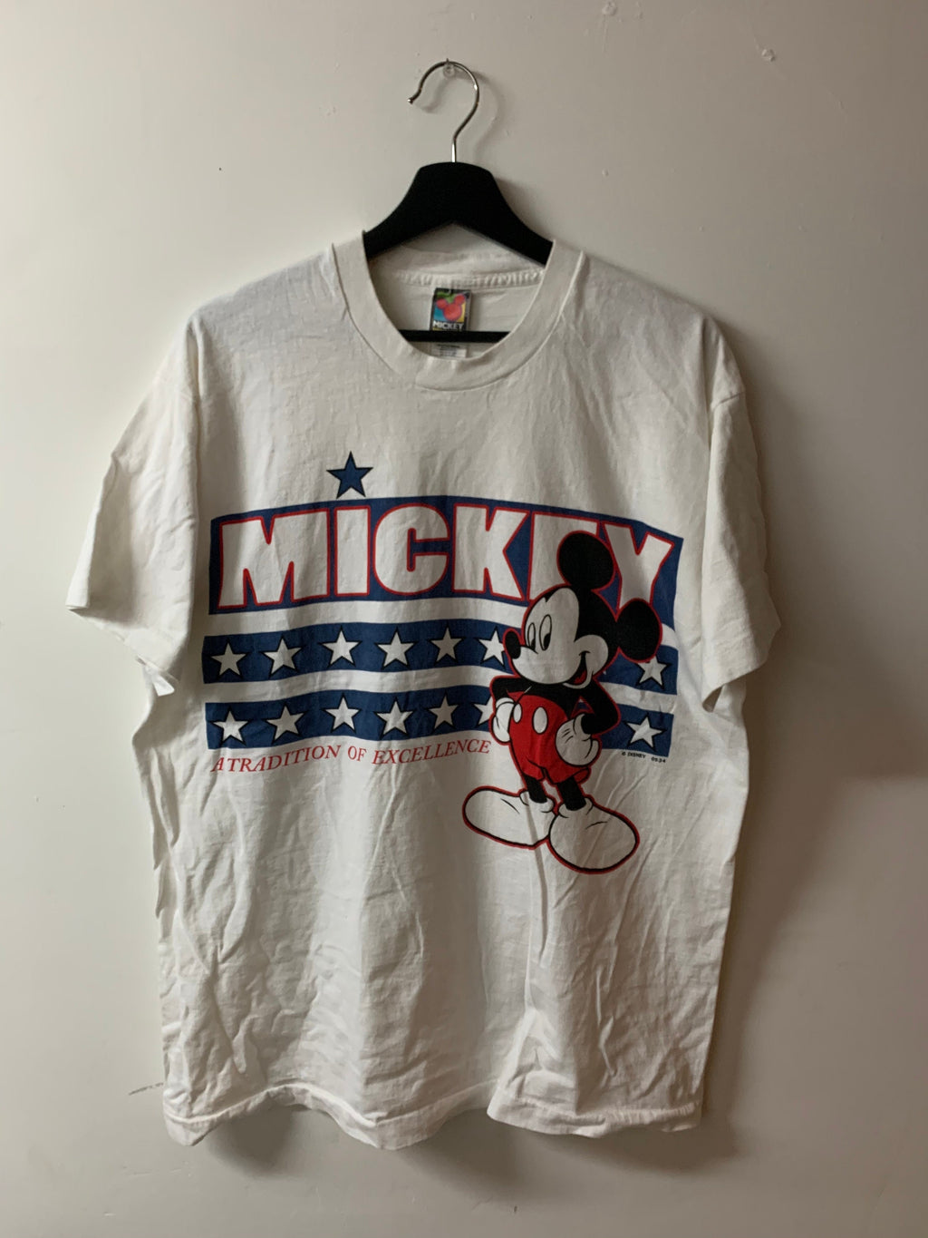 Vintage 1990s Mickey Mouse USA American T Shirt