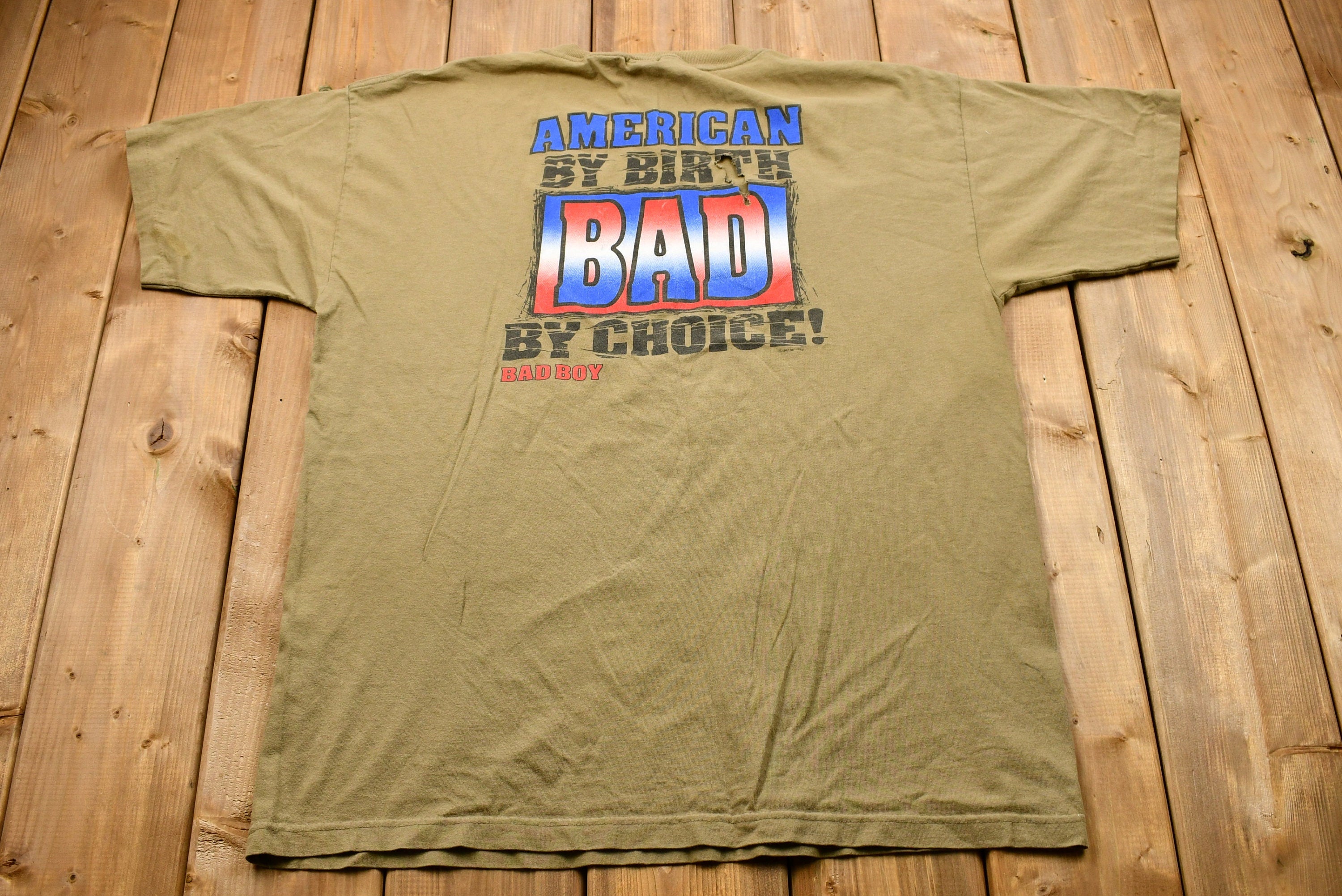 Vintage 1995 Distressed Bad By Choice T-Shirt