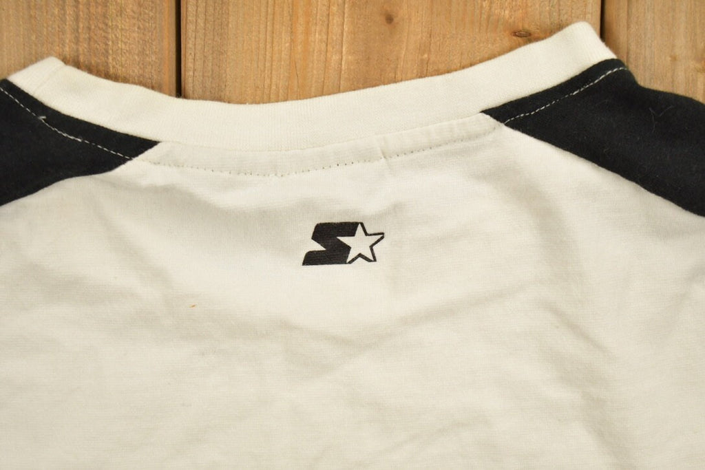 Vintage 1990s Starter Quarter Sleeve Blank T-Shirt