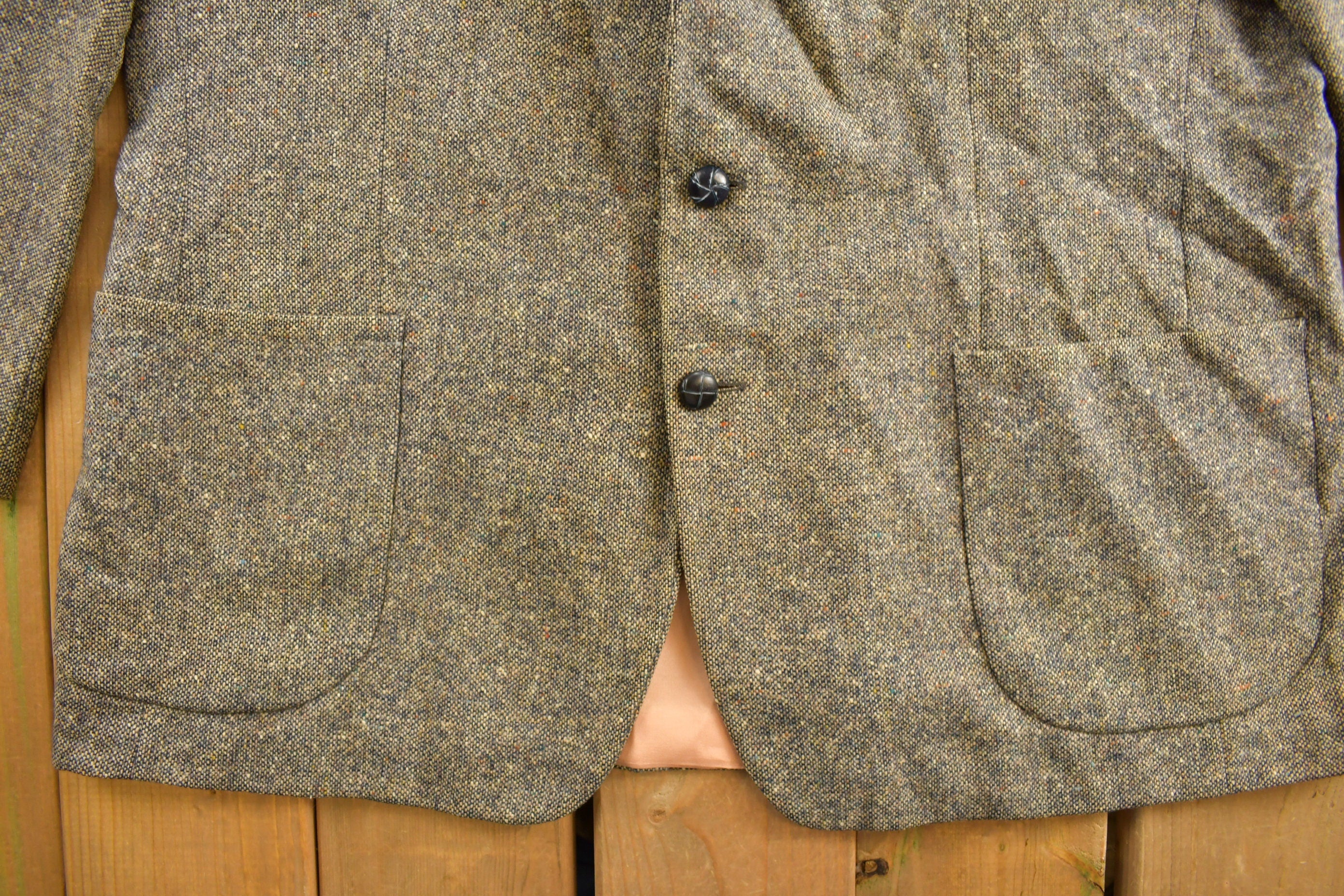 Vintage 1990s Wool Blazer Jacket