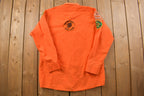 Vintage 1980s Patch Button Up Shirt