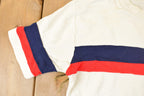 Vintage 1980s Zeppelin Striped Souvenir Travel T-Shirt Men's S