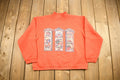 Vintage 1990s Cute Orange Mockneck Sweater