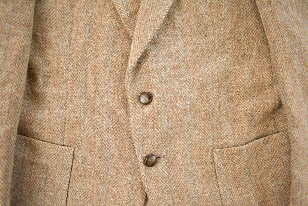 Vintage 1990s Designers Collection Wool Tweed Blazer Jacket Men's M