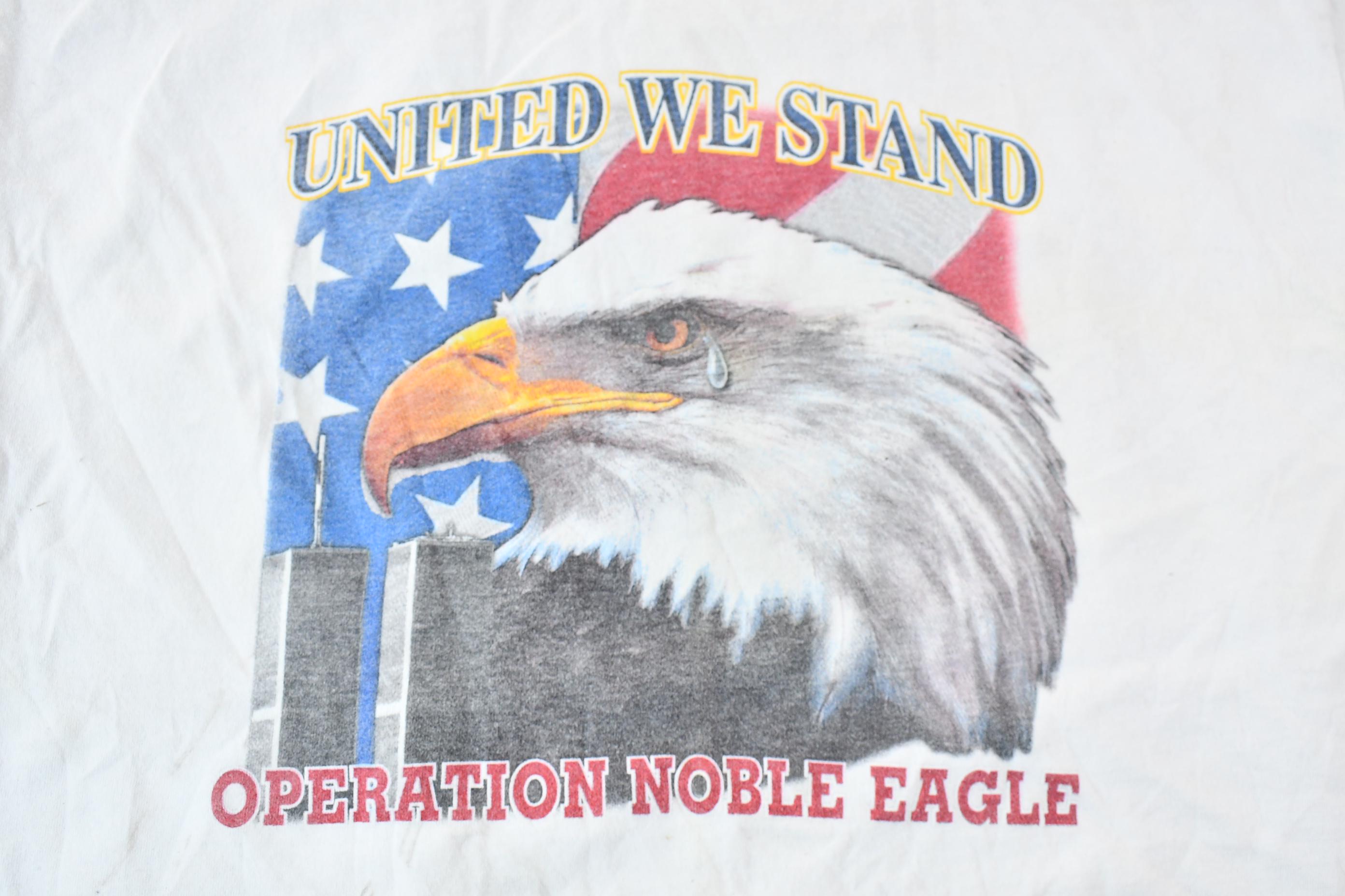 Vintage 2000s Operation Noble Eagle Single Stitch Graphic T-Shirt