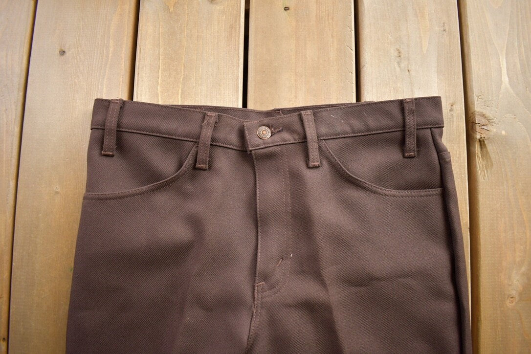 Vintage 1970s Levi's Trousers Made In USA Size 34x32