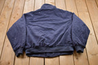 Vintage 1990s Eddie Bauer Full Zip Fleece Windbreaker Jacket