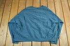 Vintage 1990s Nike Embroidered Mini Swoosh Crewneck Sweatshirt Men's 2XL