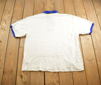 Vintage 1990s Tommy Hilfiger Embroidered Zip Up T-Shirt