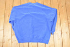 Vintage 1990s Jerzees Blank Blue Crewneck Sweatshirt Men's XL