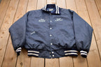 Vintage 1980s Butwin CNC Men's Basketball Bomber Jacket