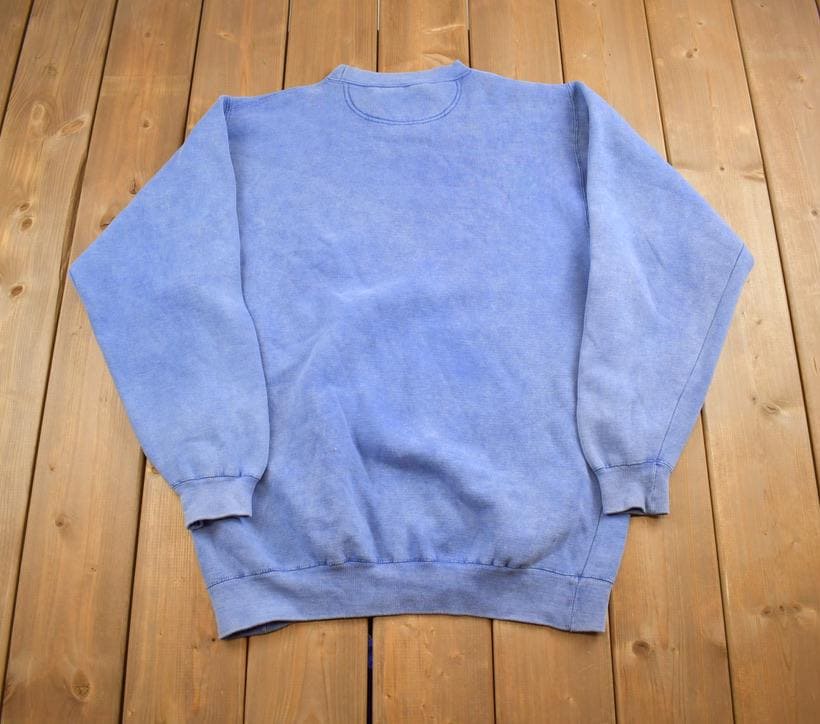 Vintage 1990s American Sportsman Migratory Corridors Souvenir Travel Crewneck Sweatshirt