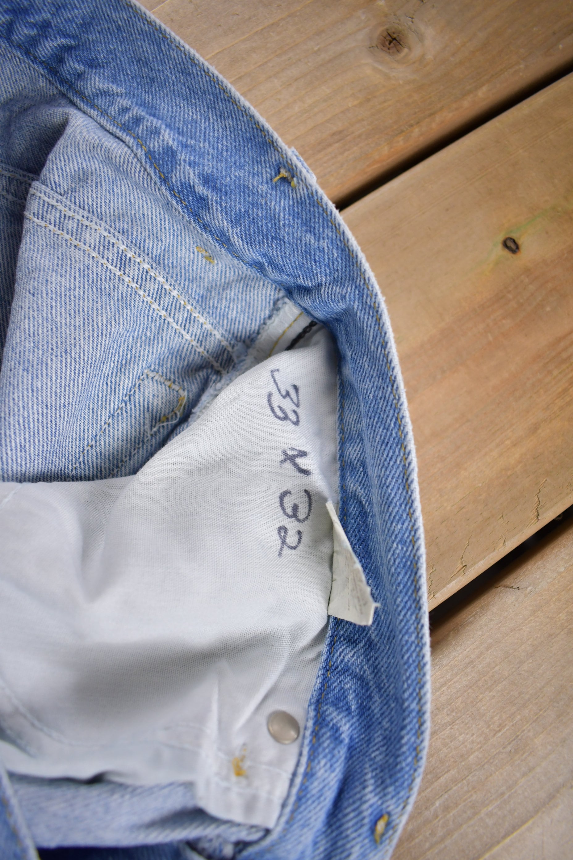 Vintage 1980s Lee Light Wash Jeans Size 31 x 30