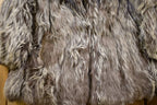 Vintage 1980s Silver Fox Fur Coat