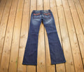 Vintage Y2K Miss Me Bedazzled Low Rise Jeans Size 26x31