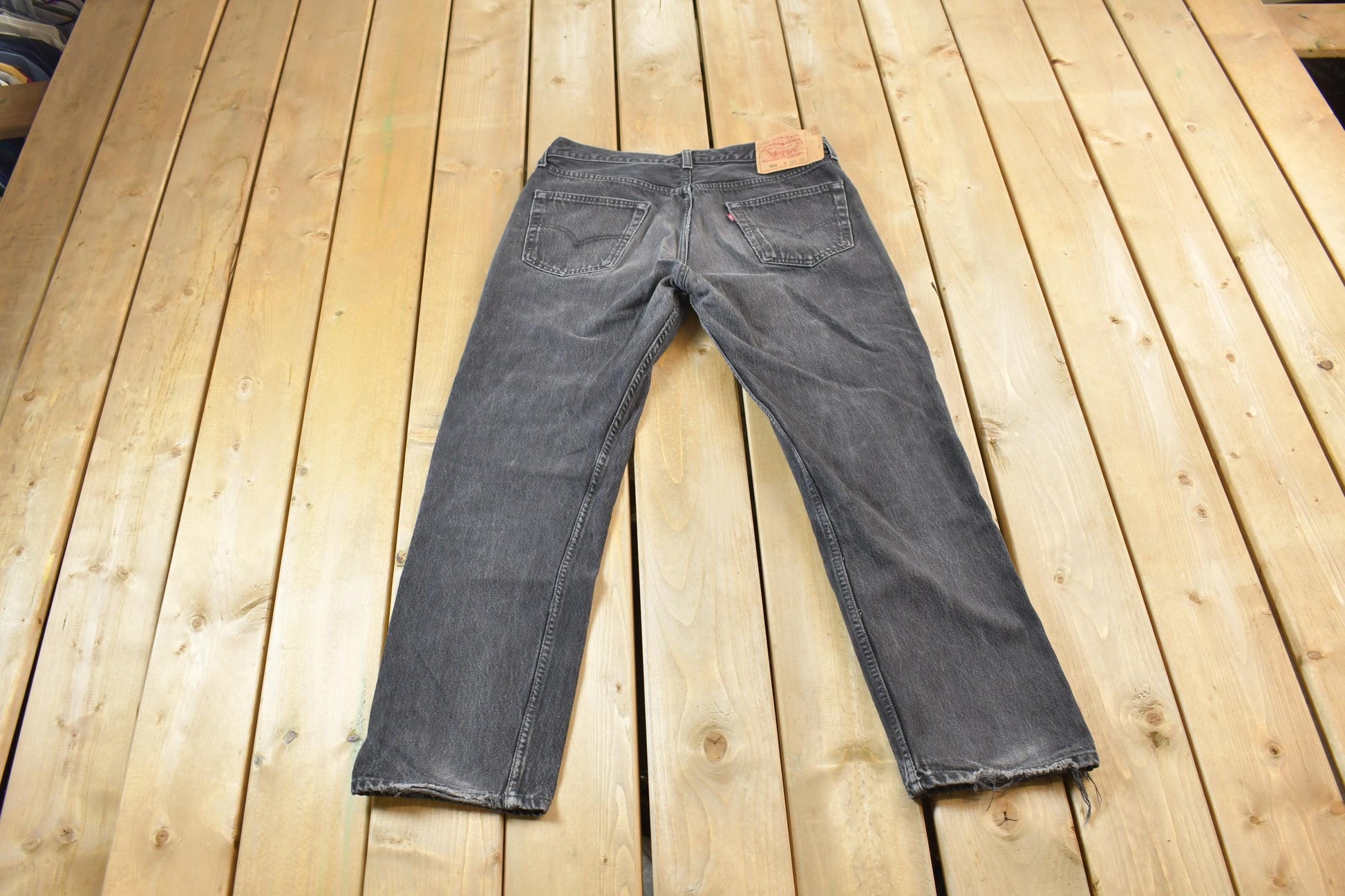 Vintage 1990s Levi's 501 Red Tab Jeans Size 36 x 30