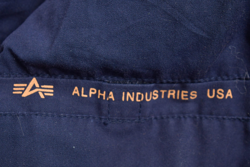 Vintage 1990s Alpha Industries Military Jacket