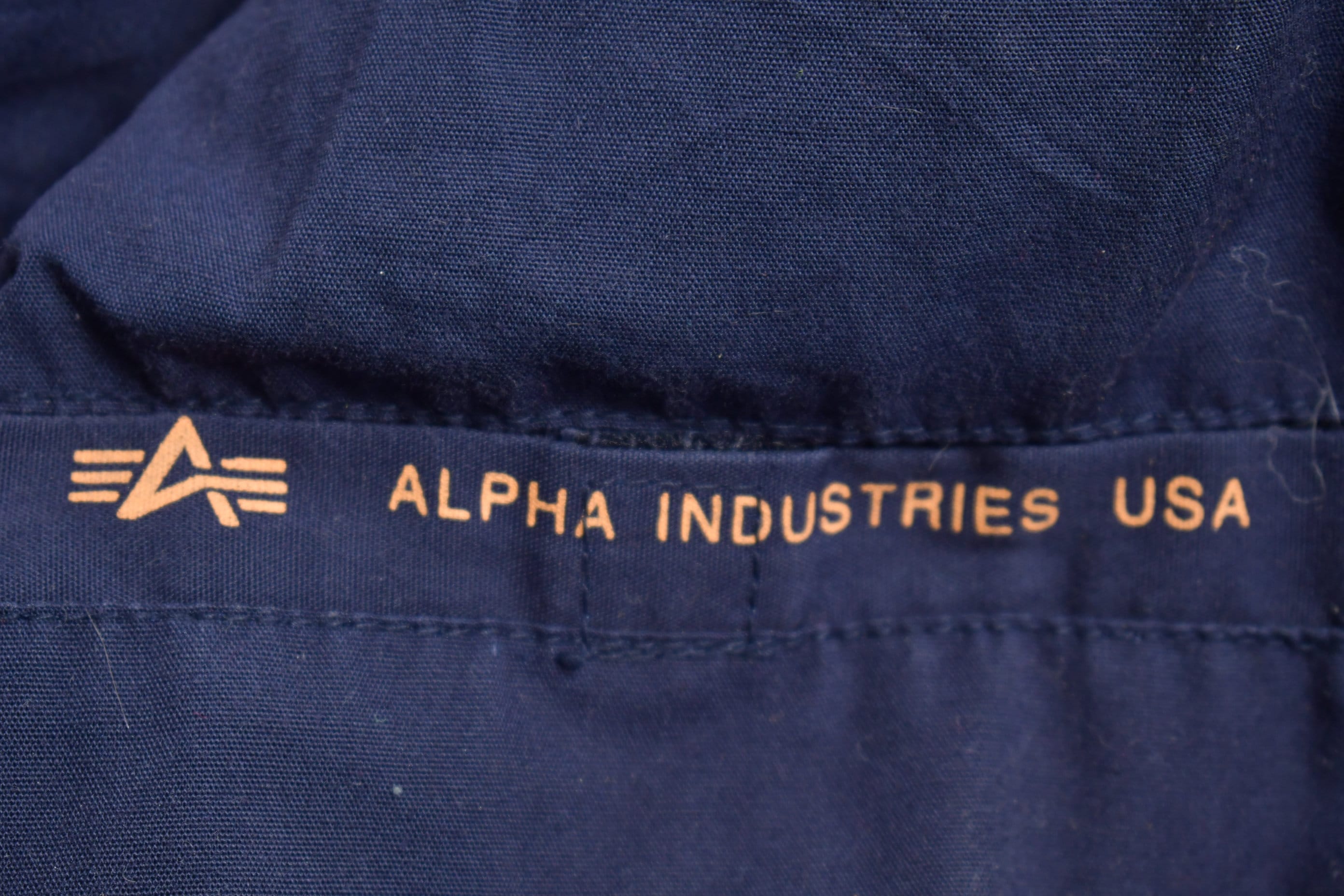 Vintage 1990s Alpha Industries Military Jacket