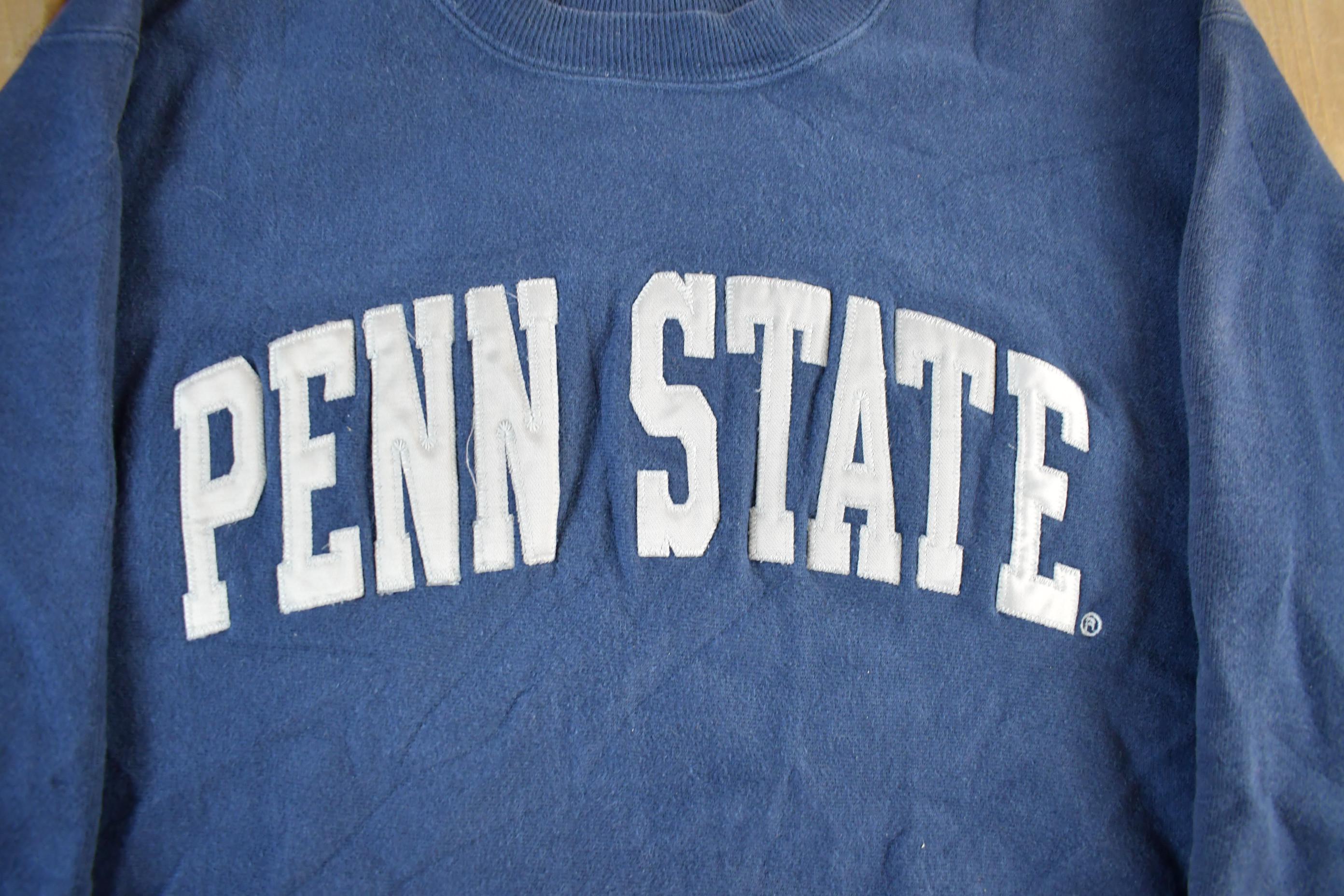Vintage 1990s Penn State University Champion Reverse Weave Crewneck Sweatshirt Men's Large