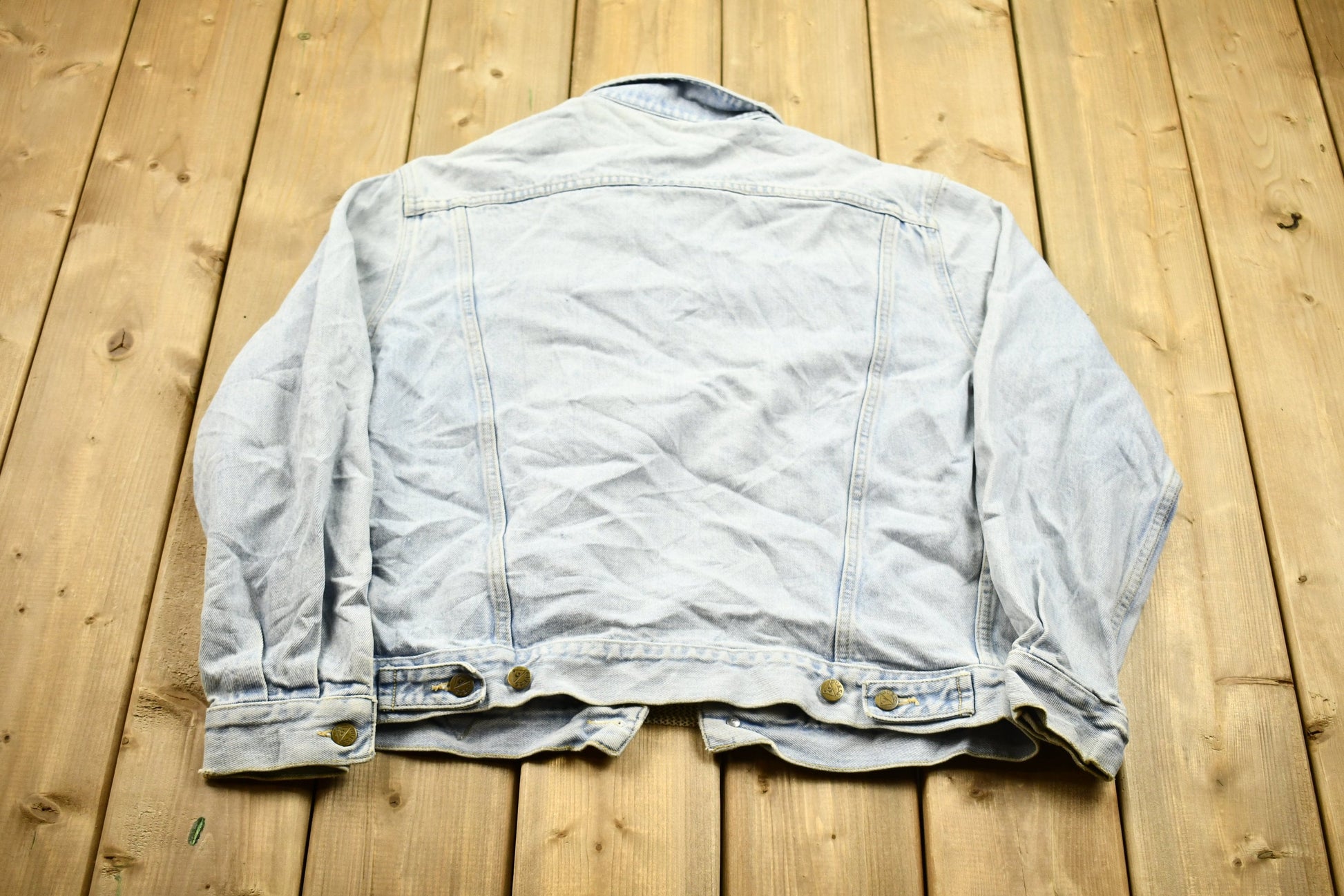 Vintage 1990s Georges Marciano Guess Denim Jean Jacket / Vintage Denim / Streetwear / Vintage Fall Outerwear / Made In USA / Guess Denim