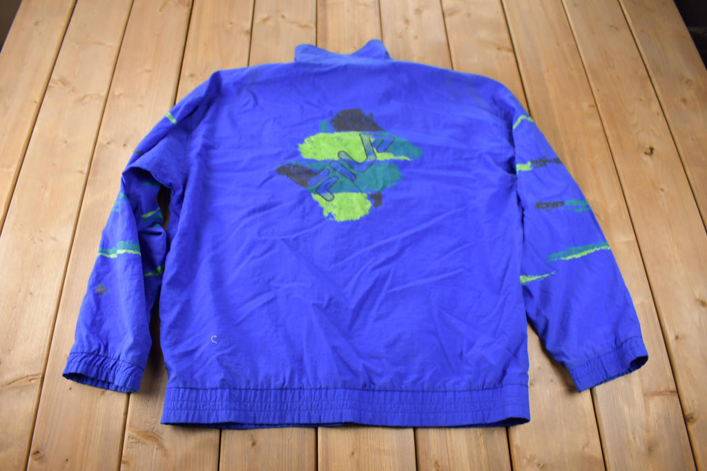 Vintage 1990s Fila Windbreaker Jacket Size 42
