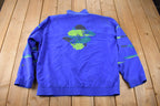 Vintage 1990s Fila Windbreaker Jacket Size 42