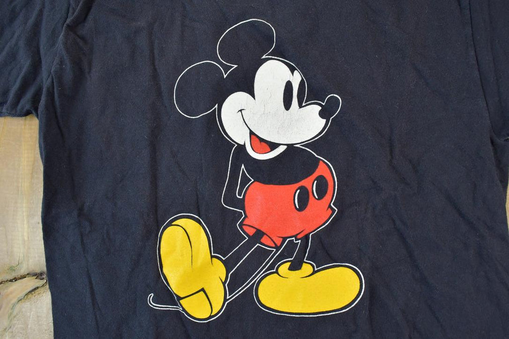 Vintage 1980s Mickey Mouse Disney Cartoon Promo T-Shirt