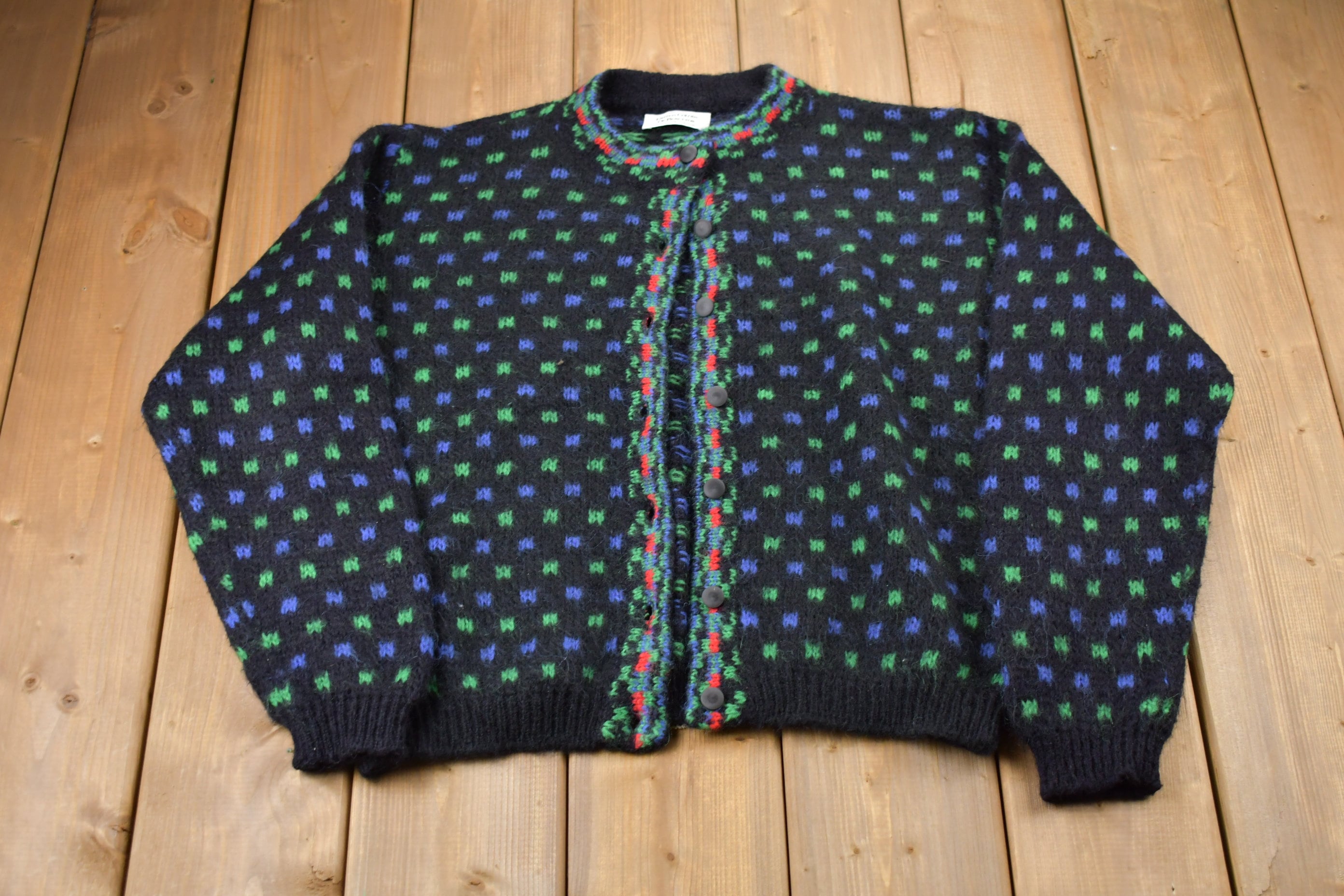 Vintage 1980s United Colors Of Benneton Knitted Sweater