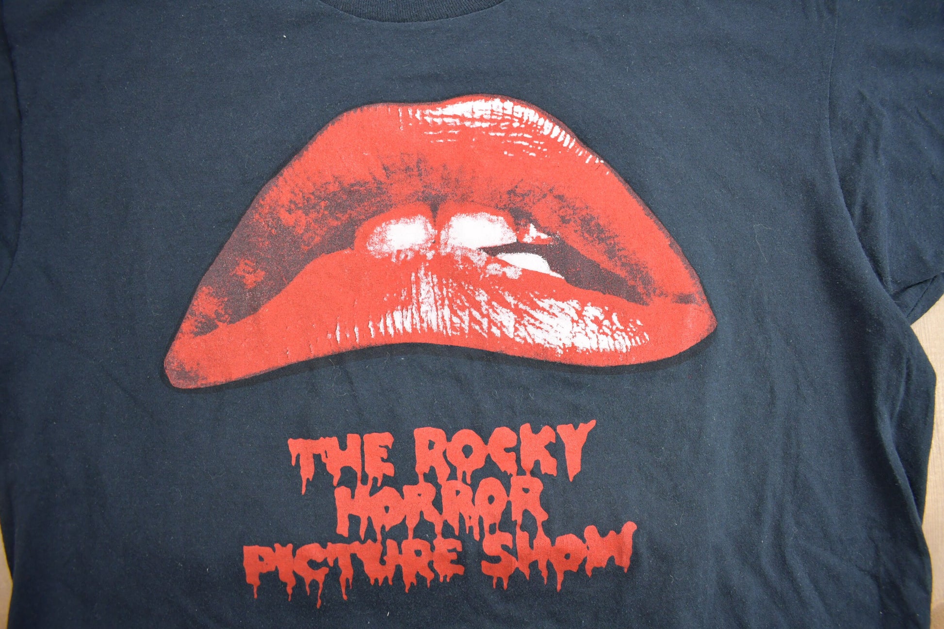 Vintage 1975 The Rocky Horror Picture Show Movie Promo T-shirt
