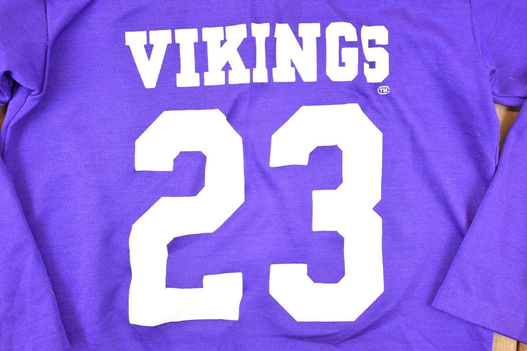 Vintage 1980s Rawlings Minnesota Vikings NFL T-Shirt Youth L