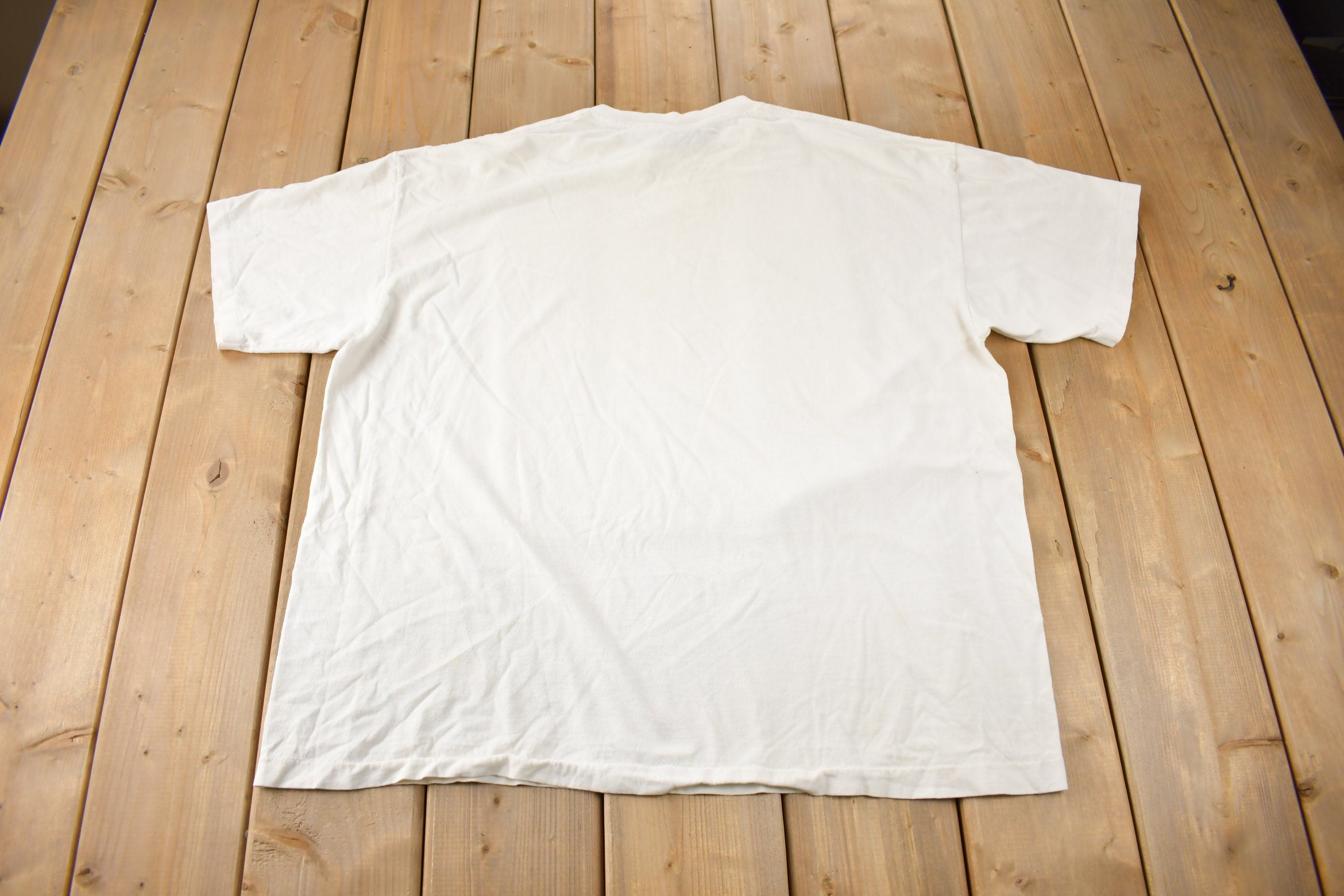 Vintage 1996 Marvin The Martian Looney Tunes Cartoon Graphic T-Shirt Made In USA