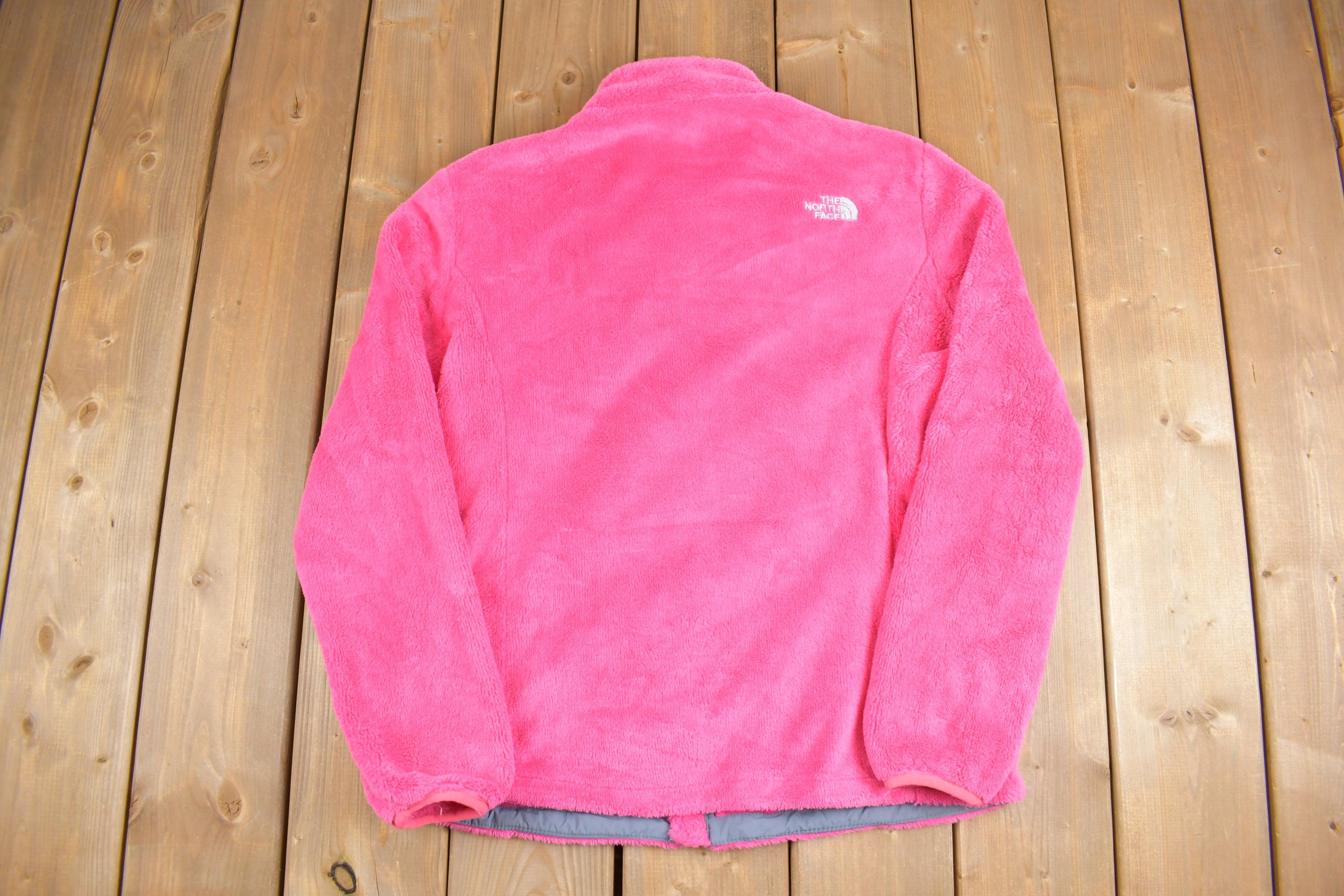Vintage 1990s The North Face Womens Pink Fleece Sweater