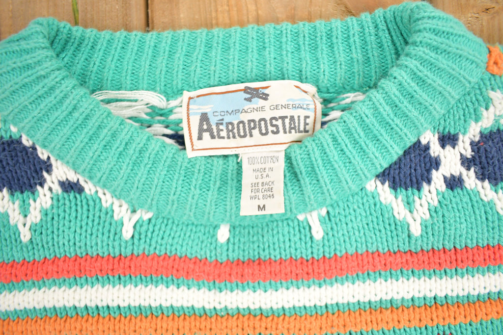 Vintage 1990s Aeropostale Knit Crewneck Sweater