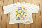 Vintage 1990s Body Details Fitness Graphic T-Shirt