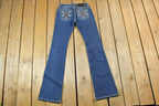 Vintage Y2K Miss Me Bedazzled Low Rise Jeans Size 26x31