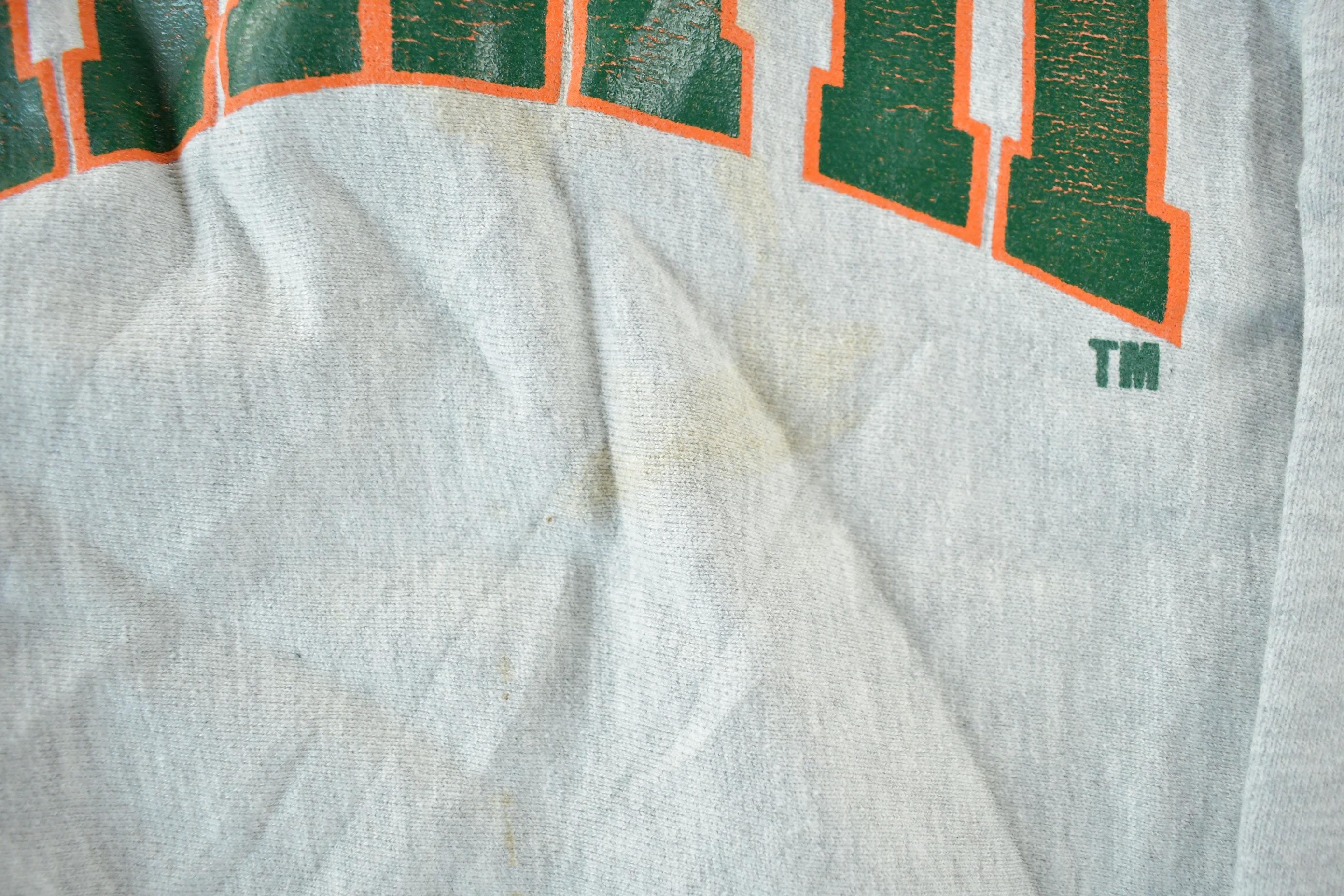 Vintage 1990s Miami University Champion Reverse Weave Crewneck Sweatshirt