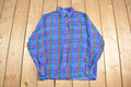 Vintage 1990s Plaid Button Up Shirt