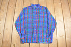 Vintage 1990s Plaid Button Up Shirt