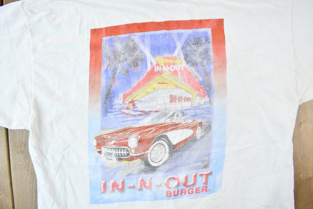 Vintage 2001 In-N-Out Burger California Promo T-Shirt