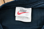 Vintage 1990s Distressed Nike Swoosh Graphic T-Shirt  90s Streetwear  Vintage Athleisure  Made in USA  Vintage Athleticwear