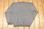 Vintage 1990s Eddie Bauer Knit V Neck Sweater Mens L