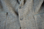 Vintage 1980s Harris Tweed Hand Woven Wool Two Button Blazer Jacket Men's Medium