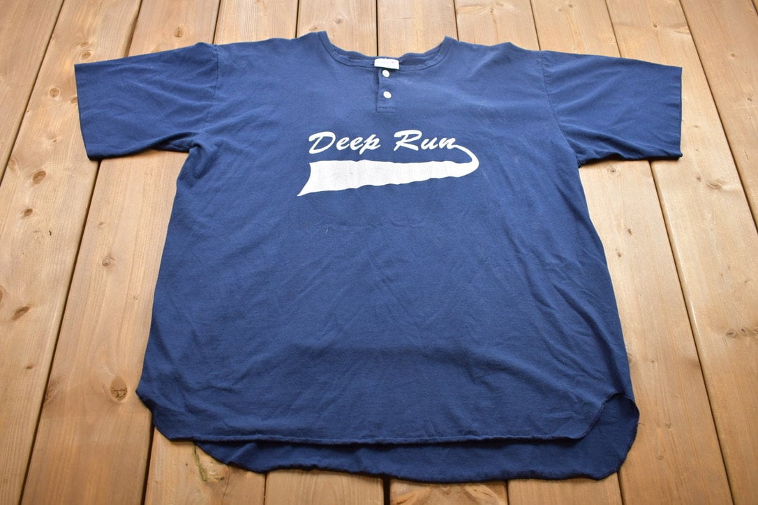 Vintage 1990s Eagel Sportswear Deep Run Landis Supermarket Number 40 Jersey