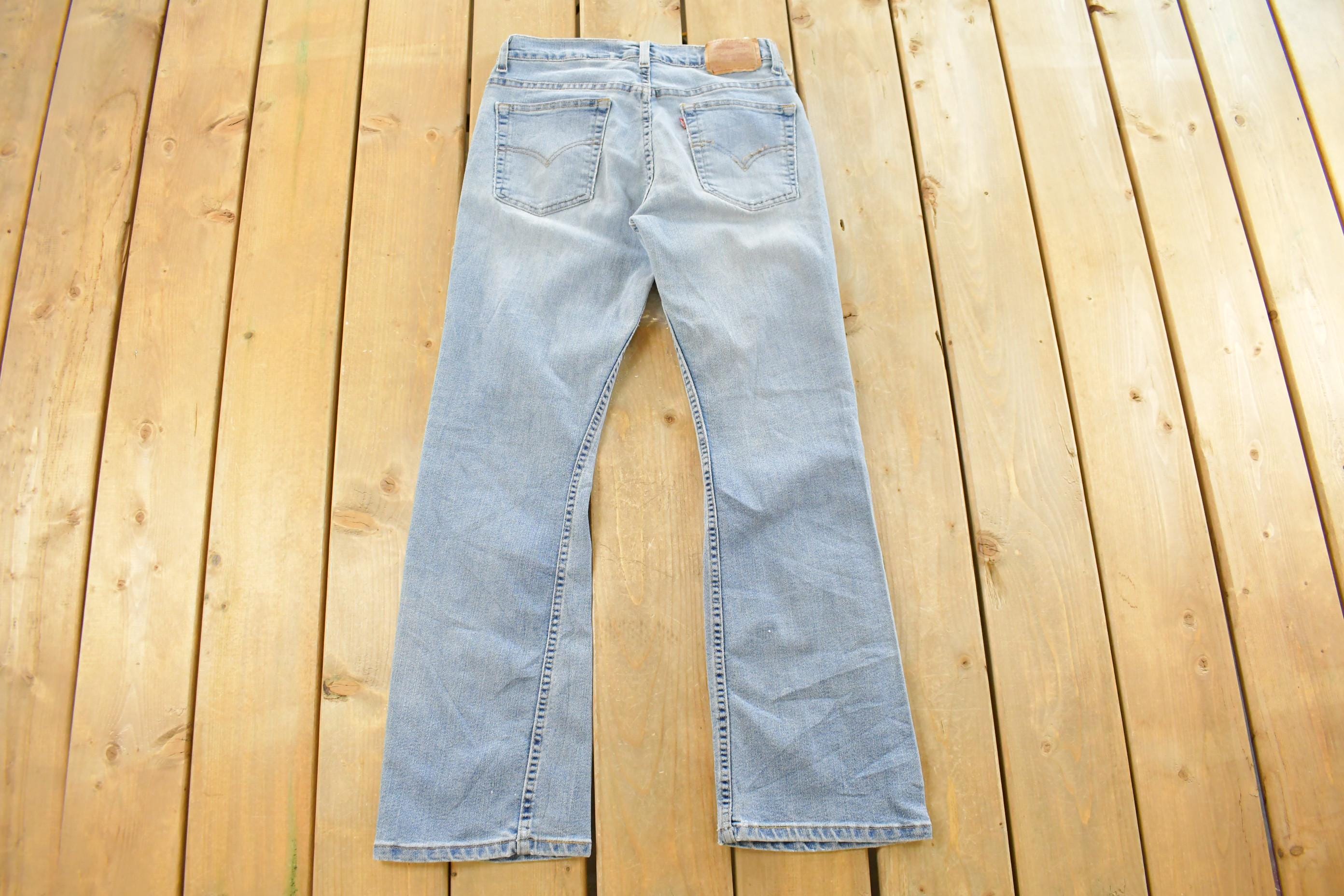 Vintage 1990s Levi's 515 Bootcut Lowrise Denim Jeans Women's 29 x 29