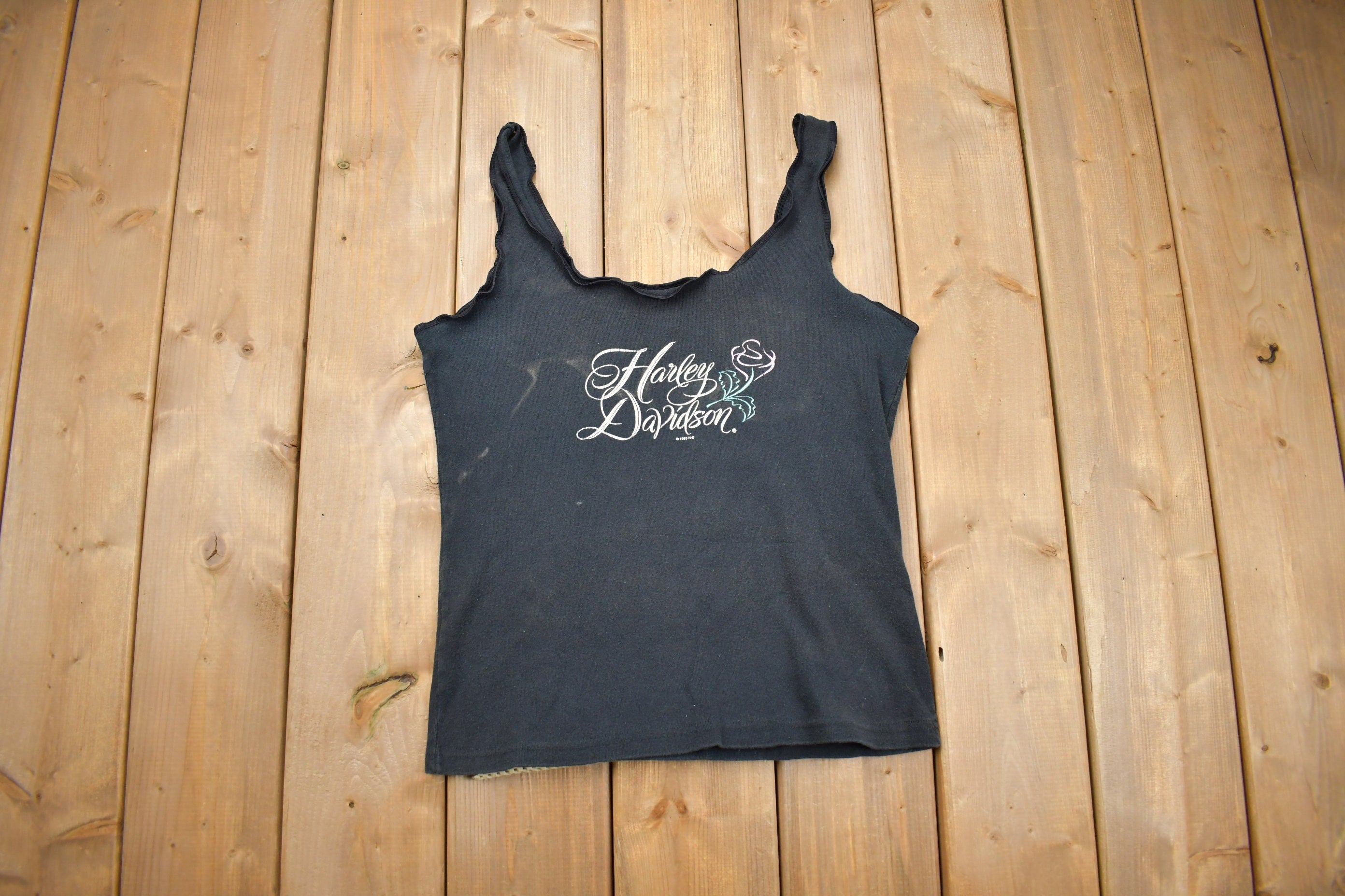 Vintage 1990's Harley Davidson Womens Tank Top
